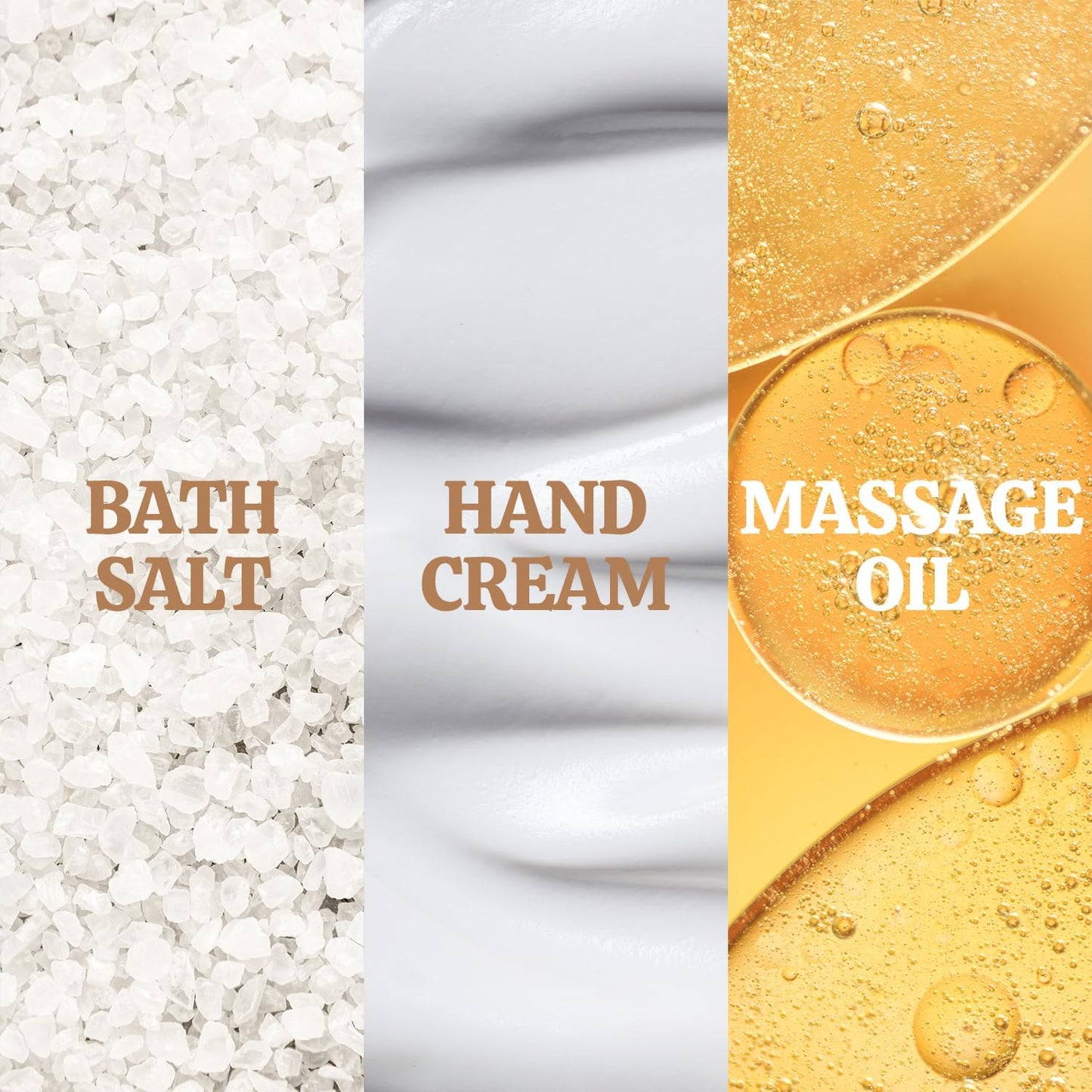 Spa Gift Set for Women, Bath Gift Set, Birthday Gifts for Women, BFF LOVE 5Pcs Spa Kit Cherry Blossom Christmas Day Gifts with Massage Oil, Scented Candle, Bath Salt, Hand Cream, Soap, Gift Basket for Women