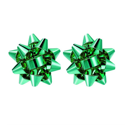 Christmas Bow Earrings Xmas Present Bow Earrings Christmas Stud Earrings for Women Girls 2023 Fashion New Year Gift